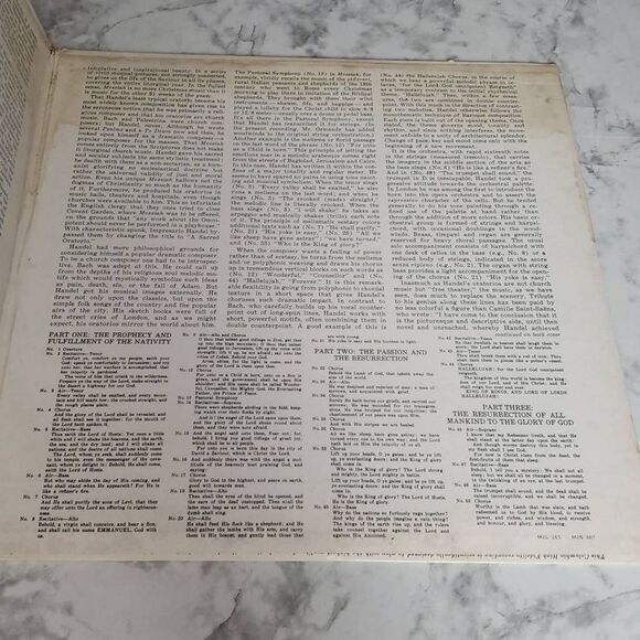 Messiah Philadelphia Orchestra Vinyl Record - Picture 5 of 16